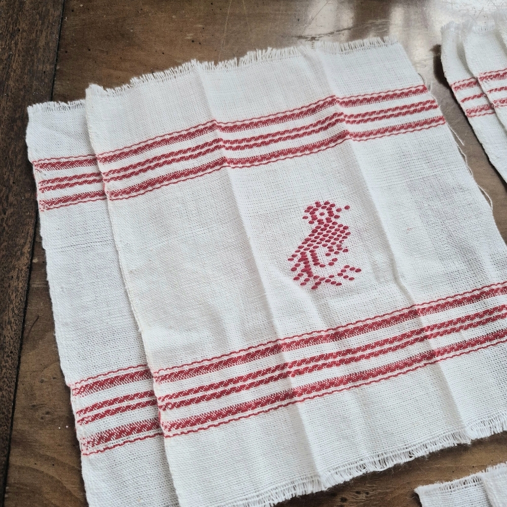 12 Bird Themed Cocktail Napkins